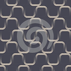 Intricate Complexity Curve Structure Seamless Pattern Vector Abstract Background