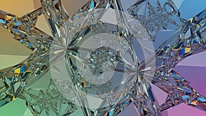 Of depth and complexity creating an illusion of overlapping layers and