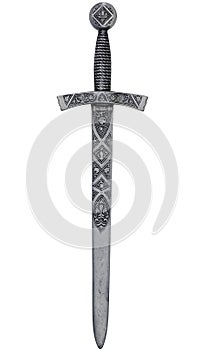 Intricate dagger with path photo