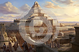 Sumerian Majesty: Ziggurats & Sacred Temple Rites photo