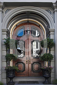 Intricate doorway photo