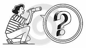 Intricate Geometric Knot Pattern. Interconnected Abstract Design, vector design Generative AI