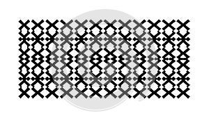 Intricate geometric lattice pattern, dynamic abstract background texture vector design Generative AI