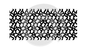 Intricate Geometric Mesh Abstract Pattern Vector, vector design Generative AI