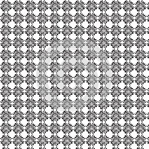 Intricate geometric pattern of repeating hexagonal shapes