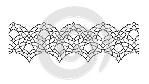 Intricate Geometric Pattern Vector, Modern Decorative Background, vector design Generative AI