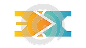 Intricate Geometric Patterned Rectangular Frame, vector design Generative AI