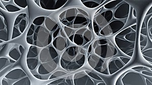 intricate grey network abstract design