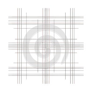 Intricate grid pattern with overlapping lines
