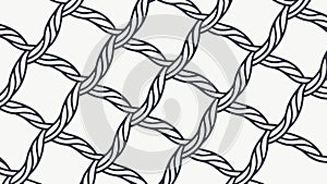 Intricate Interlaced Lattice Geometric Pattern Design, vector design Generative AI