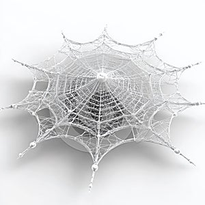 Intricate LowPoly Spiderweb 3D Model A Geometric Masterpiece of Design