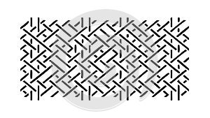 Intricate Maze-Like Geometric Pattern, vector design Generative AI