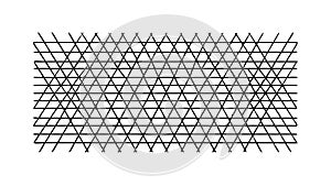 Intricate Mesh Grid Pattern for Abstract Backgrounds, Vector Design Generative AI