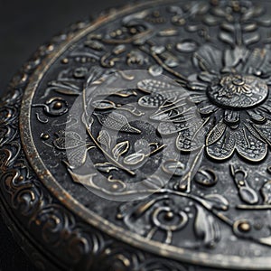 Intricate Metal Carving