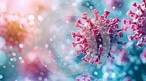 Intricate Microbiology: Creative Microstock Showcase of Virus Particles