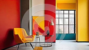 Intricate Minimalism Vibrant Hues Mastered In Jazzy Interiors