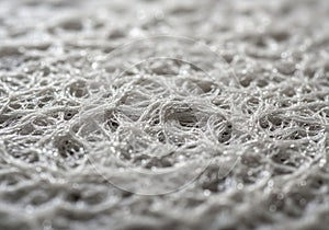 Eflective, highlighted by small droplets, enhancing the texture's