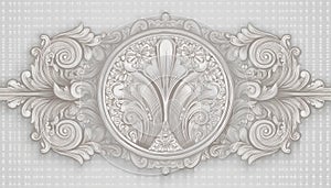 illustrated ornament