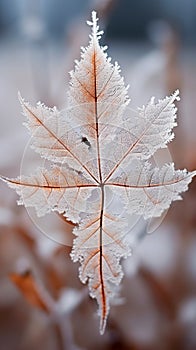 The intricate patterns of a snowflake