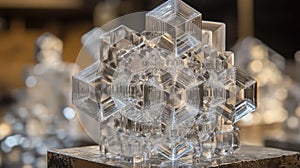 Intricate Quasicrystal Structure Forming Unique Shapes With Light