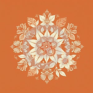 Rare Flora Botanical Creative Pattern