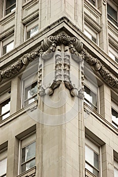 Intricate stonework architectural details, Manhattan photo