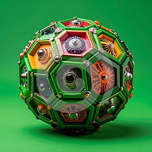 Intricate Technosphere, a Complex Mechanical Orb