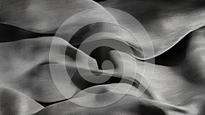 Intricate texture, a grayscale study of fabric detail and pattern