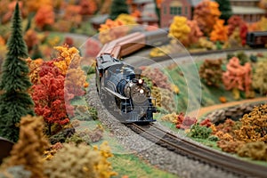 Intricate Tracks and Vibrant Patterns: Suburban Model Train Contests