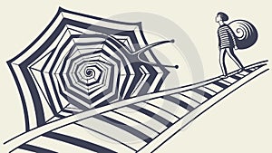 Spider Web Nature Pattern Vector Graphic, vector design Generative AI