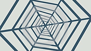 Intricate abstract spider web pattern, delicate and symmetrical design, vector design Generative AI