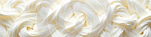Intricate weave; creamy white with subtle shadowing, scan, macro photo