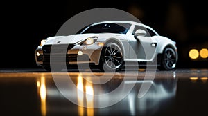 Intricate White Supercar: Ultra-realistic Photoshoot With Lensbaby Composer Pro Ii