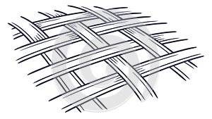 Intricate Woven Texture Pattern Abstract Background, vector design Generative AI