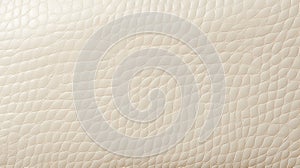 Intricately Detailed Ivory Leather Couch Texture Photo
