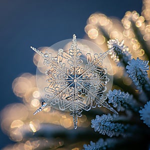 A hexagonal pattern is prominently displayed, each branch showcasing