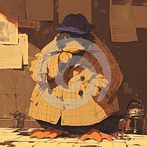 Intriguing Detective Duck