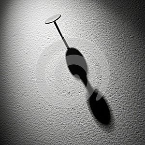 Intriguing visual effect, highlighting the interplay of shapes and light