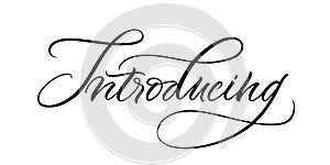 Introducing lettering