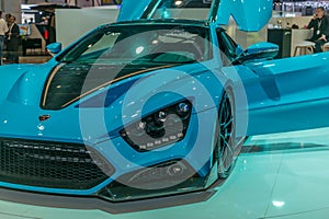 Introduction of the TS 1 GT at the Zenvo stand at the Geneva International Motor Show