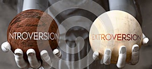 Introversion or Extroversion - decide between two options