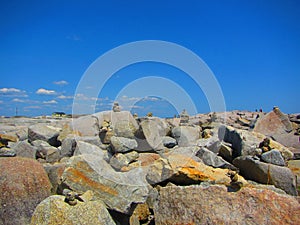 Inukshuk, Peggy`s Cove Canada