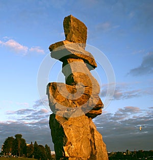 Inukshuk Vancouver, Canada photo