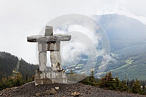 Inukshuk in Whistler photo