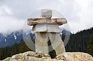 Inukshuk, Whistler Olympic Park, Canada