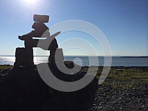 inuksuk near Riverside