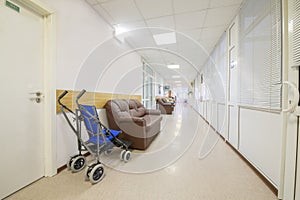 invalid carriage in the hospital photo