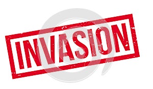 Invasion rubber stamp