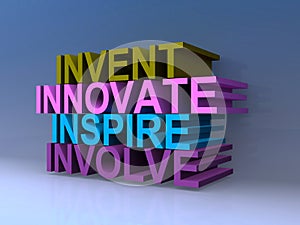 Invent innovate inspire involve