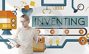 Inventing Innovation Create Creative Process Concept